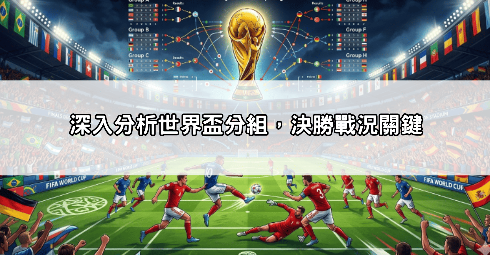 深入分析世界盃分組,決勝戰況關鍵